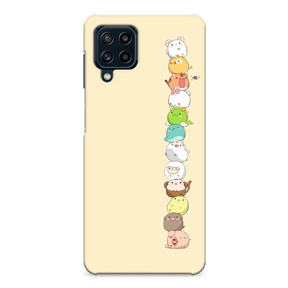 

Пластиковый чехол "Питомцы Чиби" на Samsung Galaxy M32