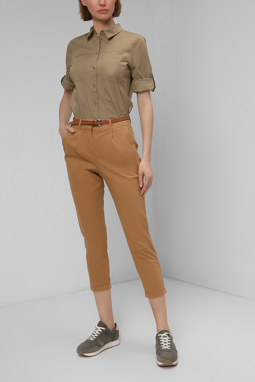 

Брюки женские Vero Moda 10243903 бежевые XS/32, 10243903