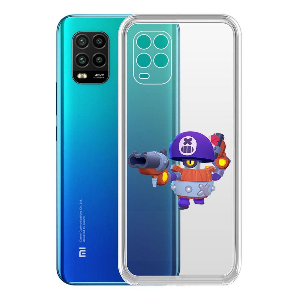 

Чехол-накладка Brawl Stars-Дэррил для Xiaomi Mi 10 Lite