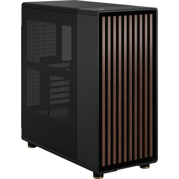 Корпус компьютерный Fractal Design North Charcoal без БП, mATX, чёрный