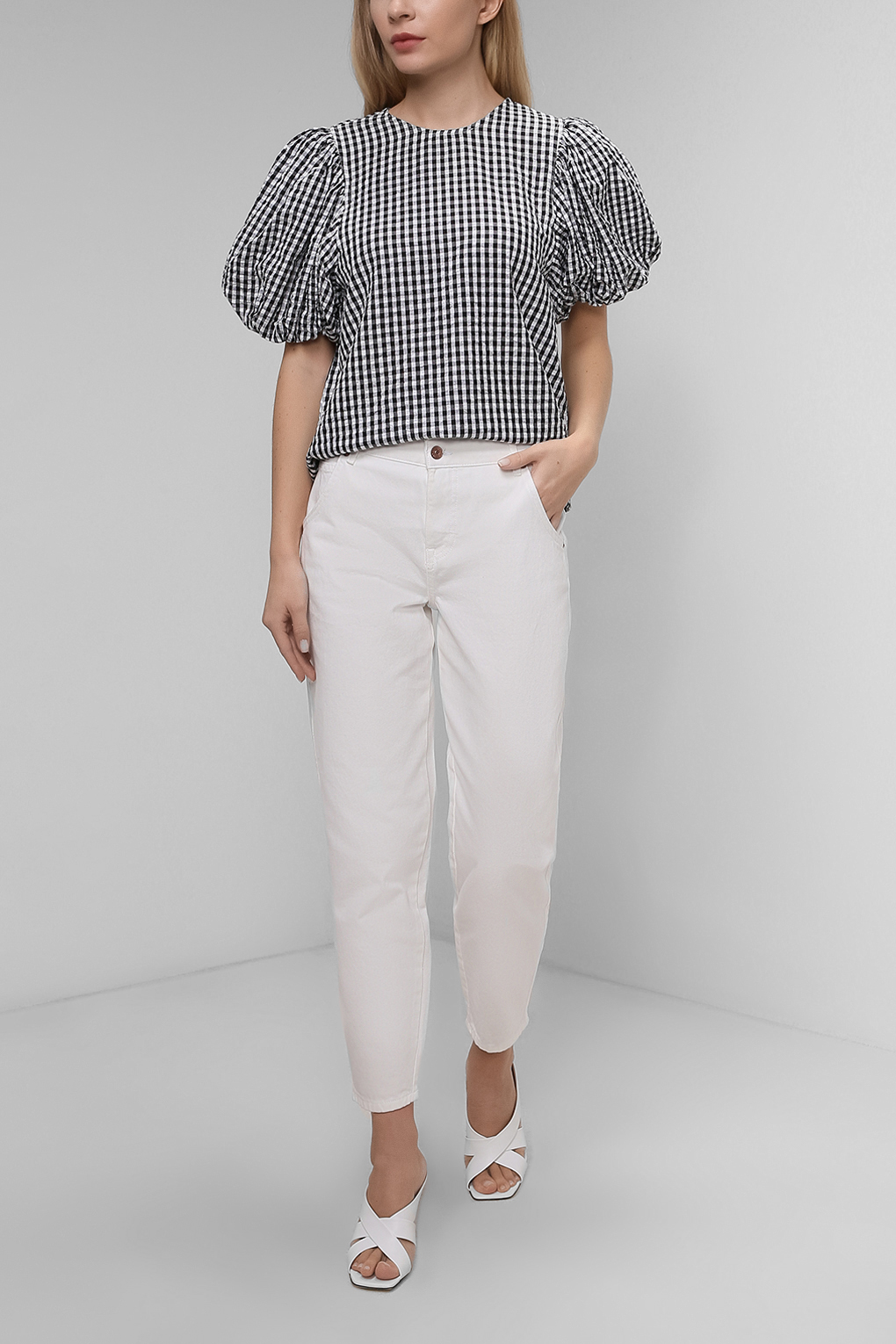 

Блуза женская Vero Moda 10244628 белая S, 10244628