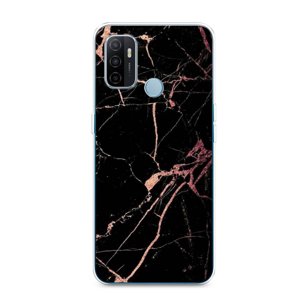 

Чехол Awog на Oppo A53 "Мрамор розовое золото", Разноцветный, 254350-3