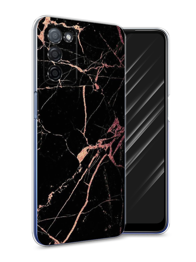 

Чехол Awog на Oppo A55s 5G "Мрамор розовое золото", Разноцветный, 2510150-3
