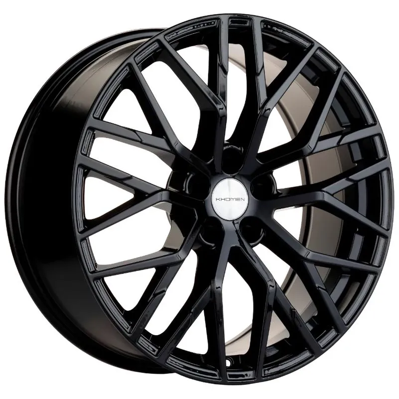

Диск литой R20 8.5J 5x108/63.4 ET46 KHOMEN 2005 BLK 00114984, Хромированный