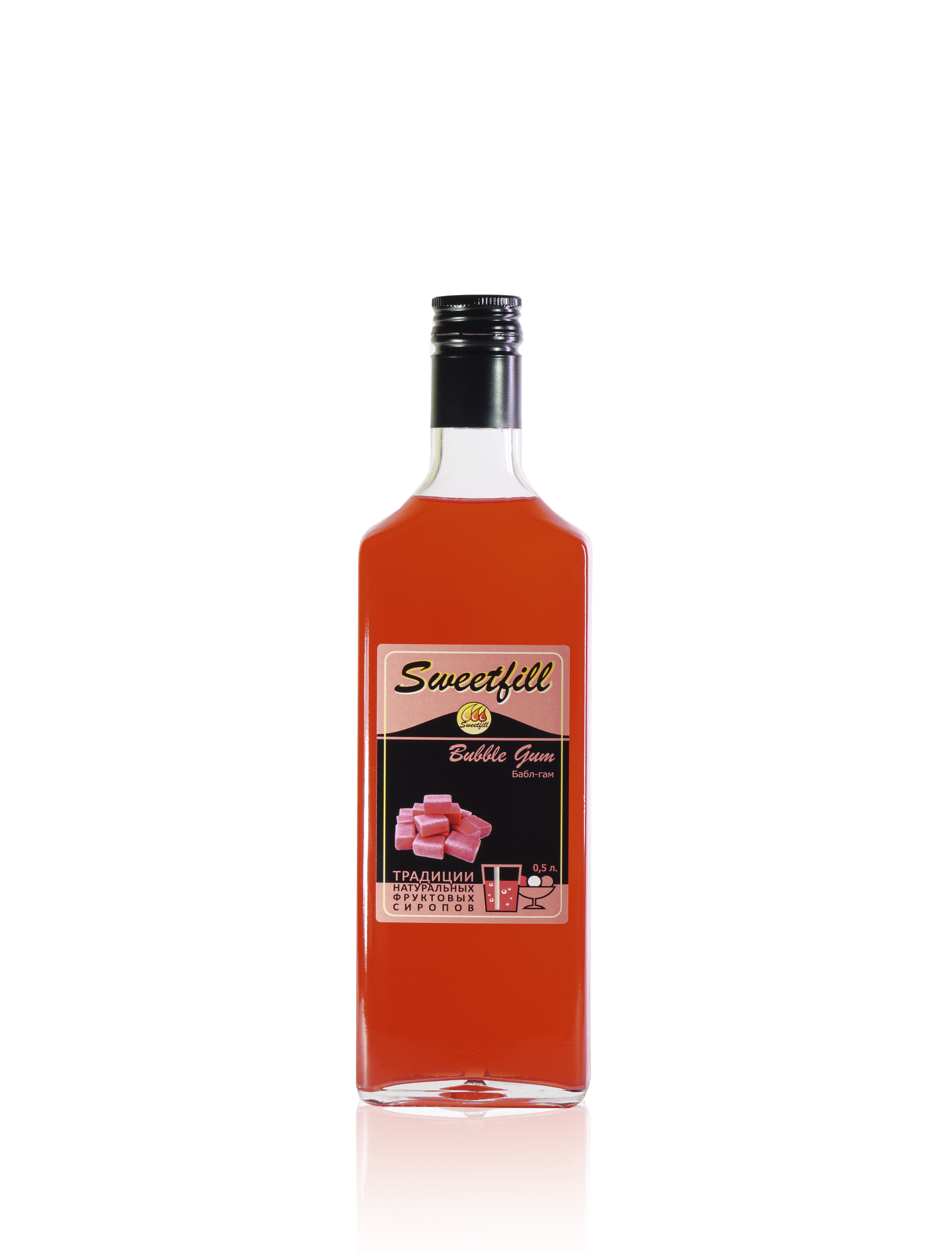 

Сироп SweetFill Бабл Гам, 0,5 л