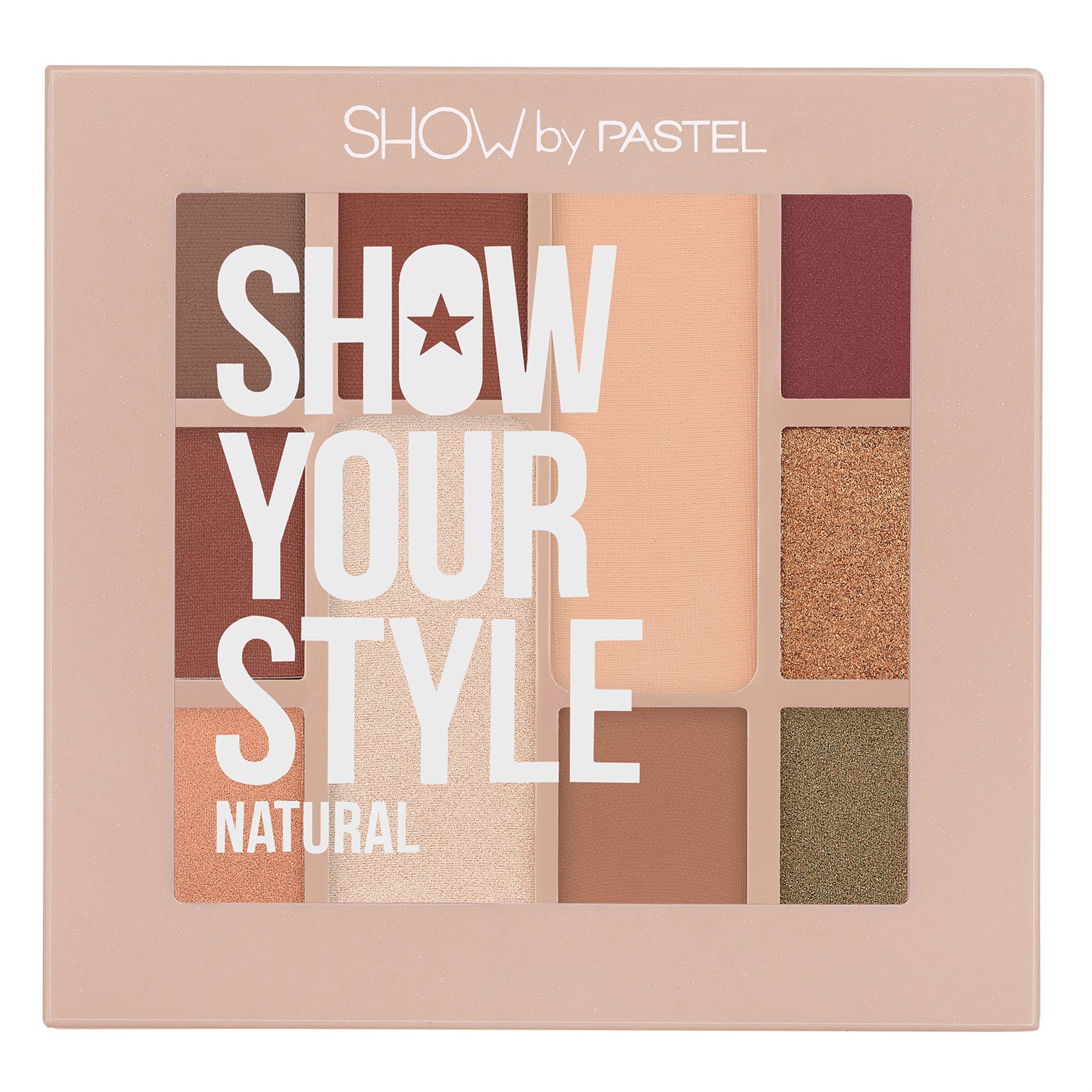 Палетка теней для век PASTEL Show Your Style 464 Natural pastel палетка теней для век show your style