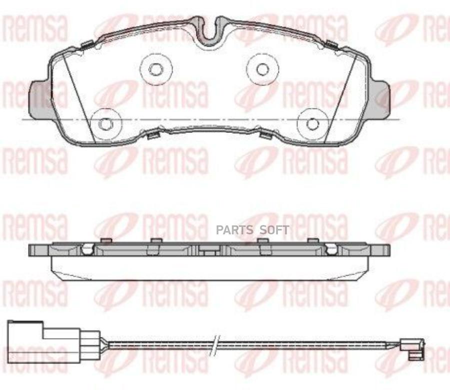 

Колодки Тормозные Дисковые Задн Ford Transit 20>