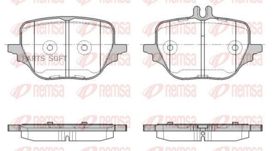 

Колодки Тормозные Дисковые Задн Mb S-Class S 20>