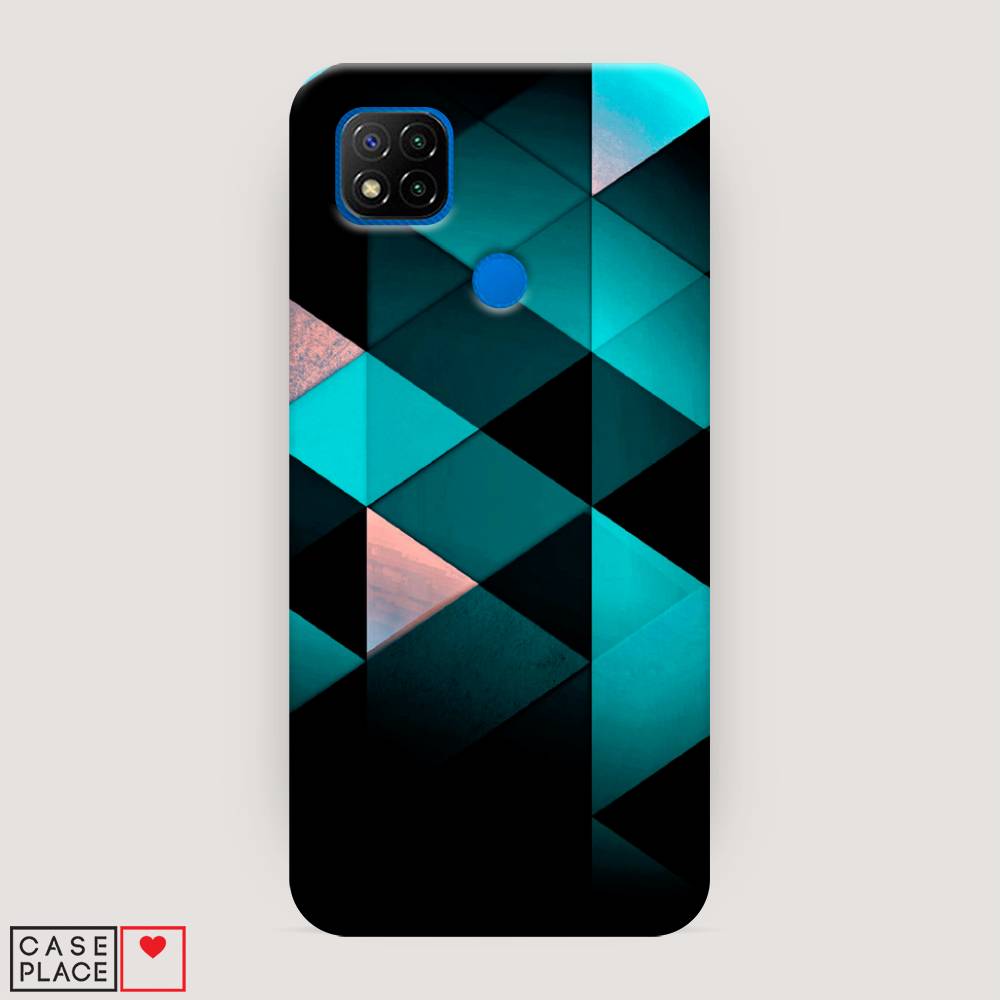 

Пластиковый чехол "Геометрия 16" на Xiaomi Redmi 9C, 39020-2