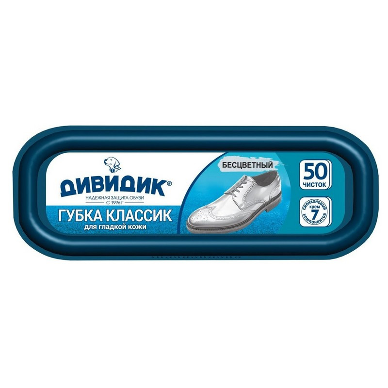 

Губка для обуви Дивидик 452411-K бесцветный, 452411-K