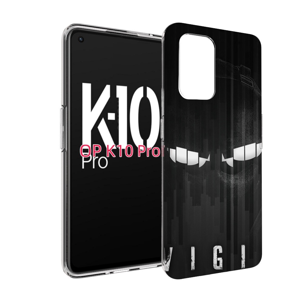 

Чехол MyPads глаза-в-ночи для OPPO K10 Pro, Прозрачный, Tocco
