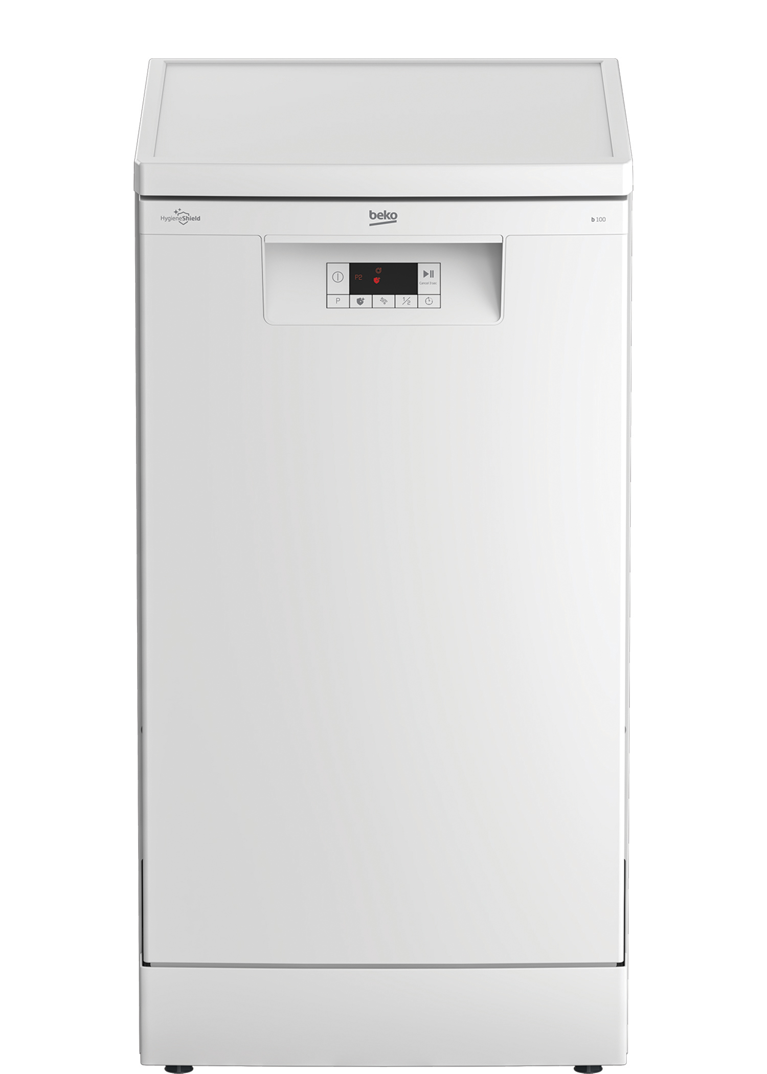 Посудомоечная машина Beko BDFS15021W белый отдельностоящая посудомоечная машина 45см dvs050r02s 7656308335 beko