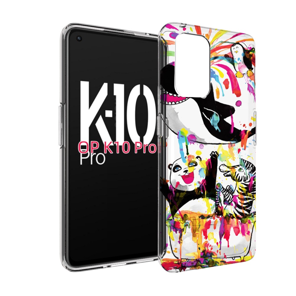 

Чехол MyPads Хиппи кит для OPPO K10 Pro, Прозрачный, Tocco