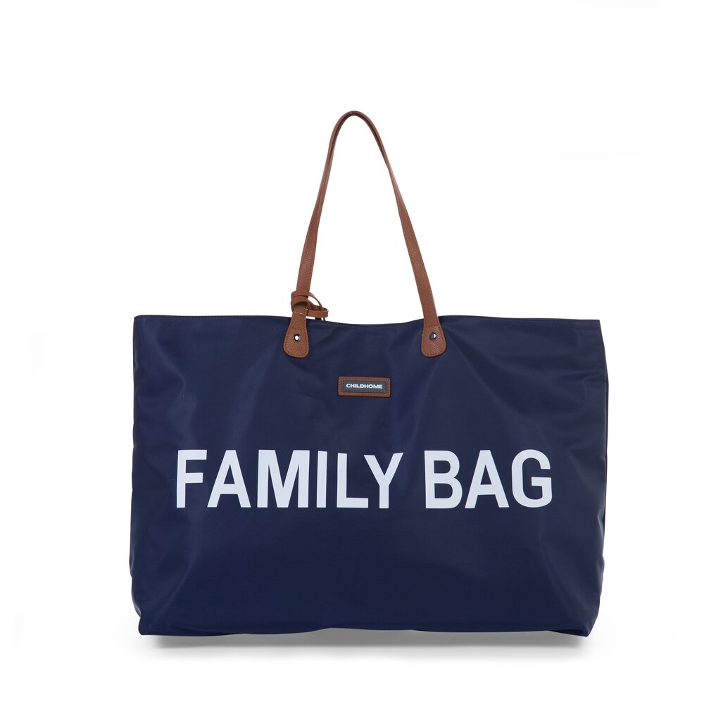 Сумка для коляски Childhome family bag navy/white childhome сумка для семьи family bag