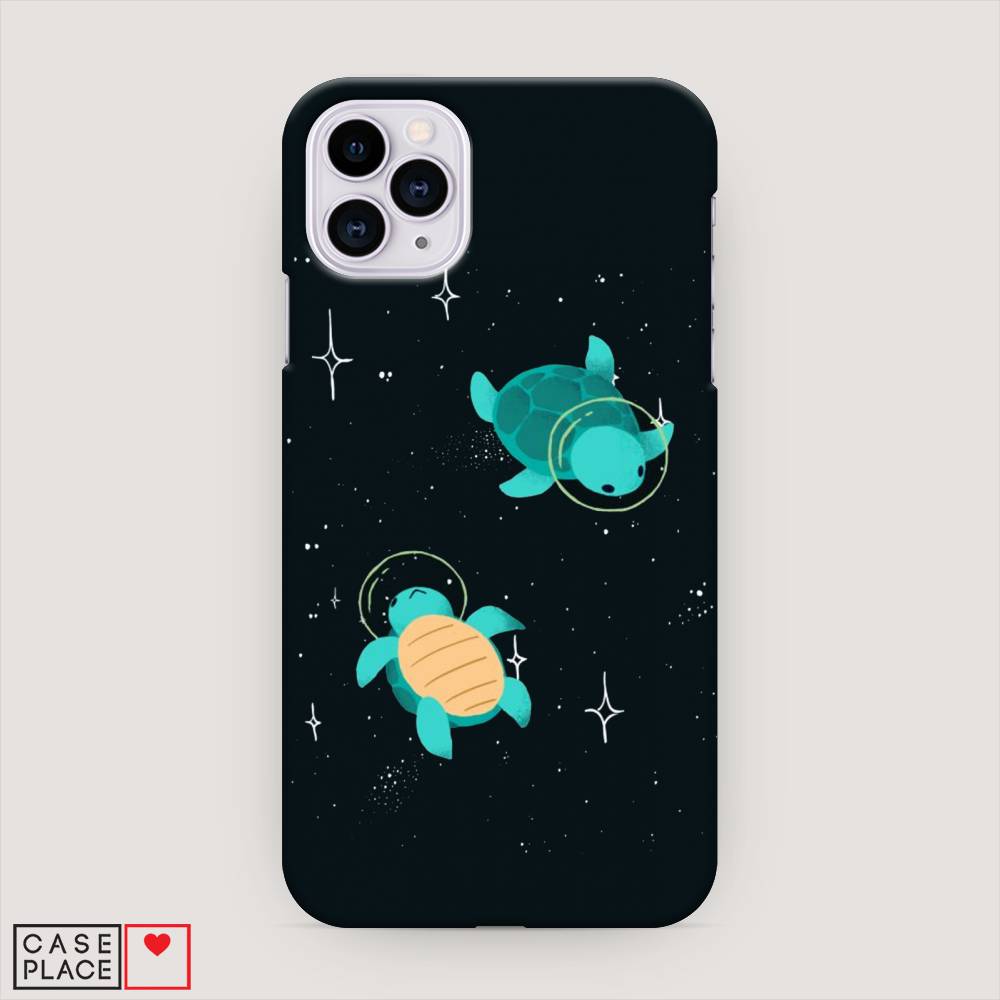 

Пластиковый чехол "Черепашки космонавты" на Apple iPhone 11 Pro, 12320-3