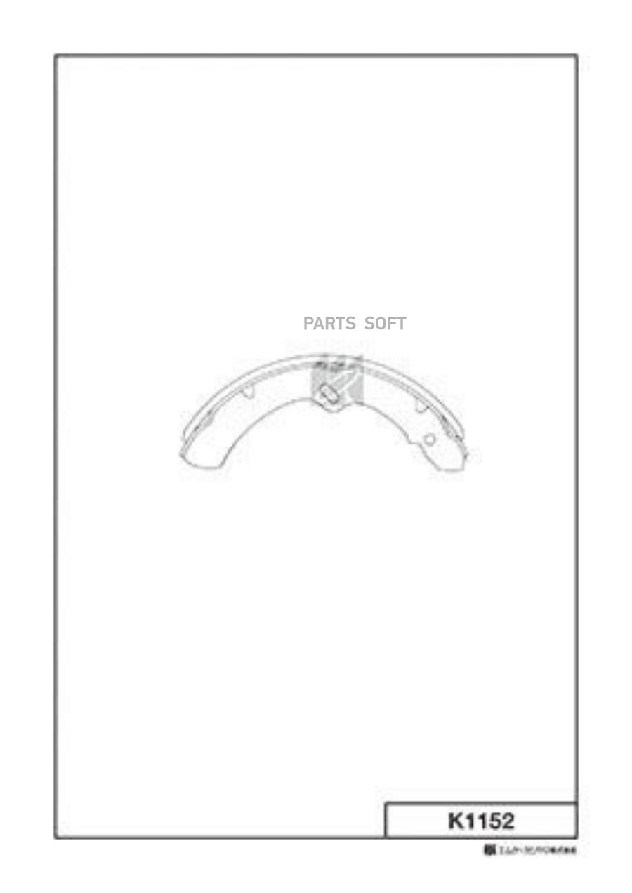

Тормозные колодки Kashiyama k1152