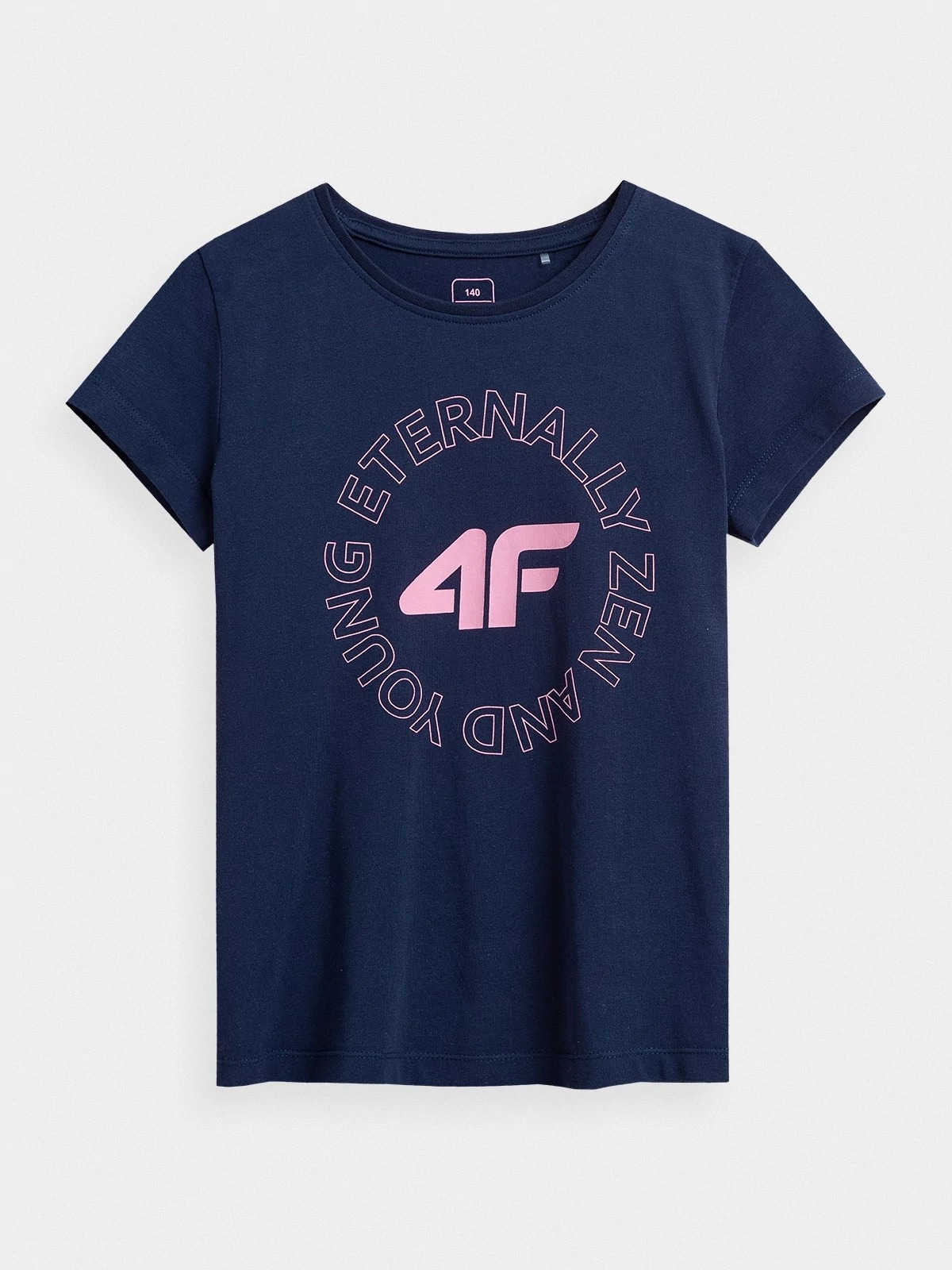 фото Футболка 4f girl's t-shirts hjz21-jtsd002b-30s цв.синий р. 146