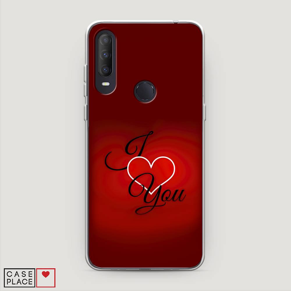 

Чехол Awog на Alcatel 1S (2020) / Алкатель 1S (2020) "I love you 3", Разноцветный, 170850-6