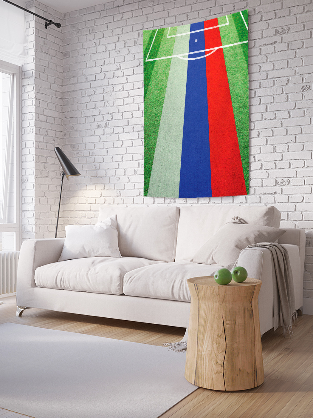 

Вертикальное фотопанно на стену JoyArty Стадион в России 100x150 см, Стадион в России