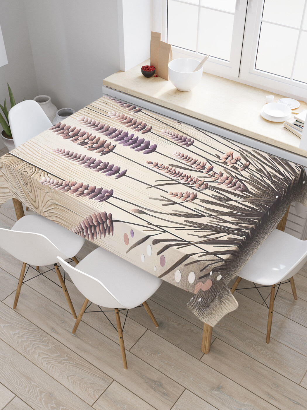 

Скатерть JoyArty Лаванда у забора 180х145, tc_sd2283_180x145, Фиолетовый, Лаванда у забора