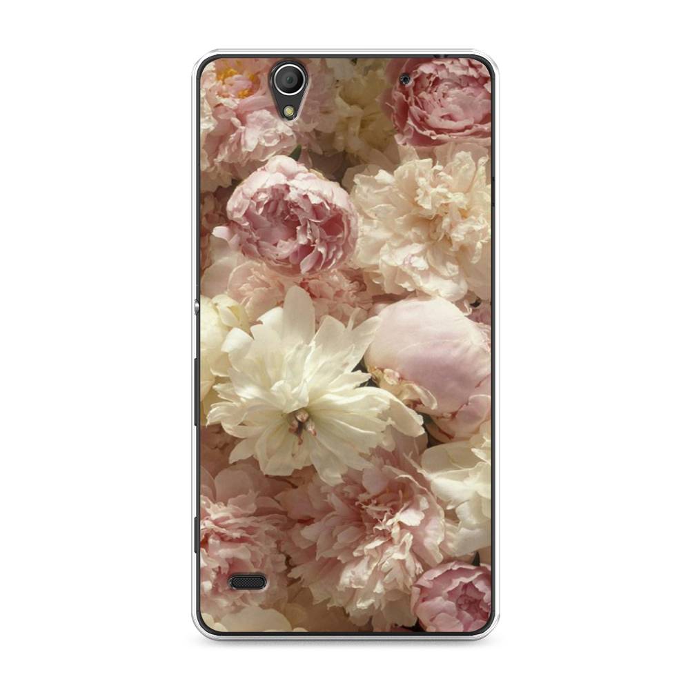 

Чехол Awog на Sony Xperia C4 "Пионы светлые", Разноцветный, 52650-8