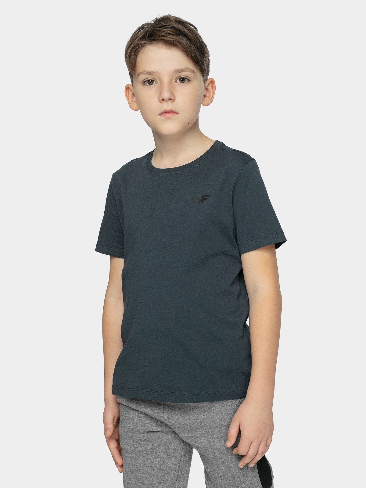 фото Футболка 4f boy's t-shirts hjz21-jtsm002b-31s цв.синий р. 152