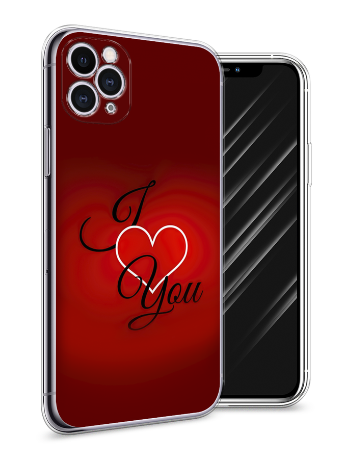 

Чехол Awog на Apple iPhone 11 Pro / Айфон 11 Pro "I love you 3", Разноцветный, 12350-6