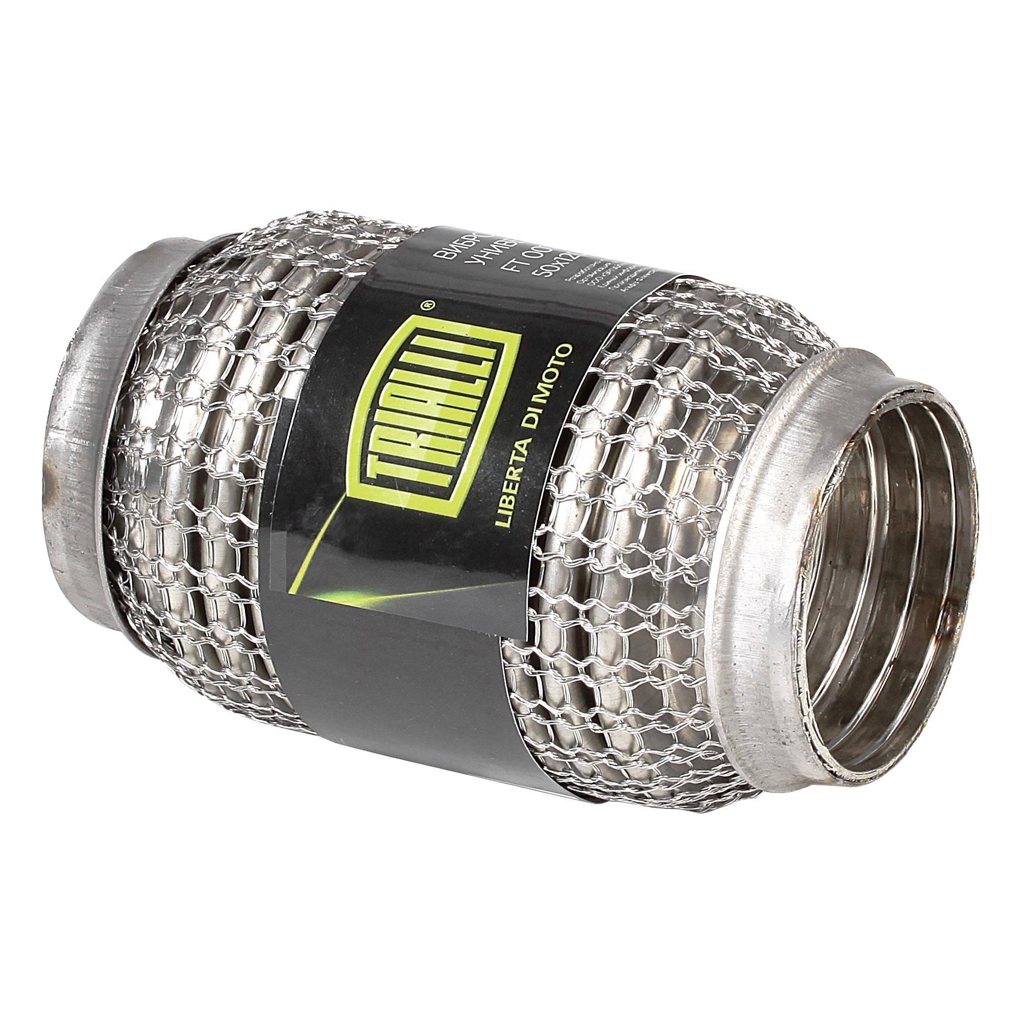 фото Виброкомпенсатор выхлопной трубы (гофра) 50x120 hydra/wire mesh trialli ft 0011