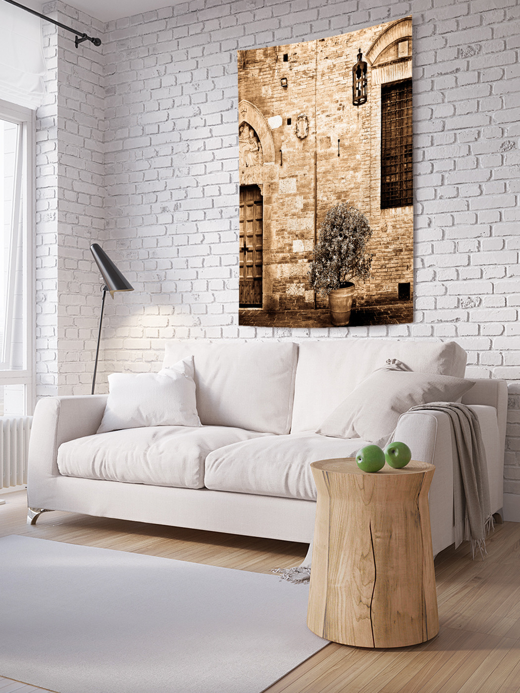 

Вертикальное фотопанно на стену JoyArty Каменный дом 100x150 см, Каменный дом