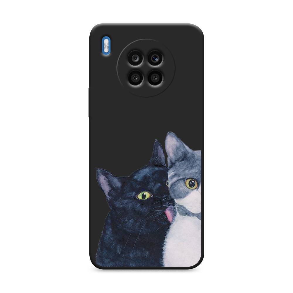 

Чехол Awog на Huawei Nova 8i "Кошачья любовь", Разноцветный, 6106352-1
