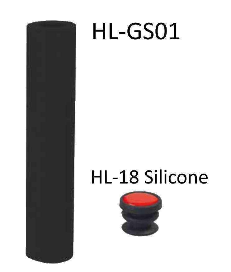 Грипсы FORMAT HL-GS01+HL-18 130мм/130мм (черный)