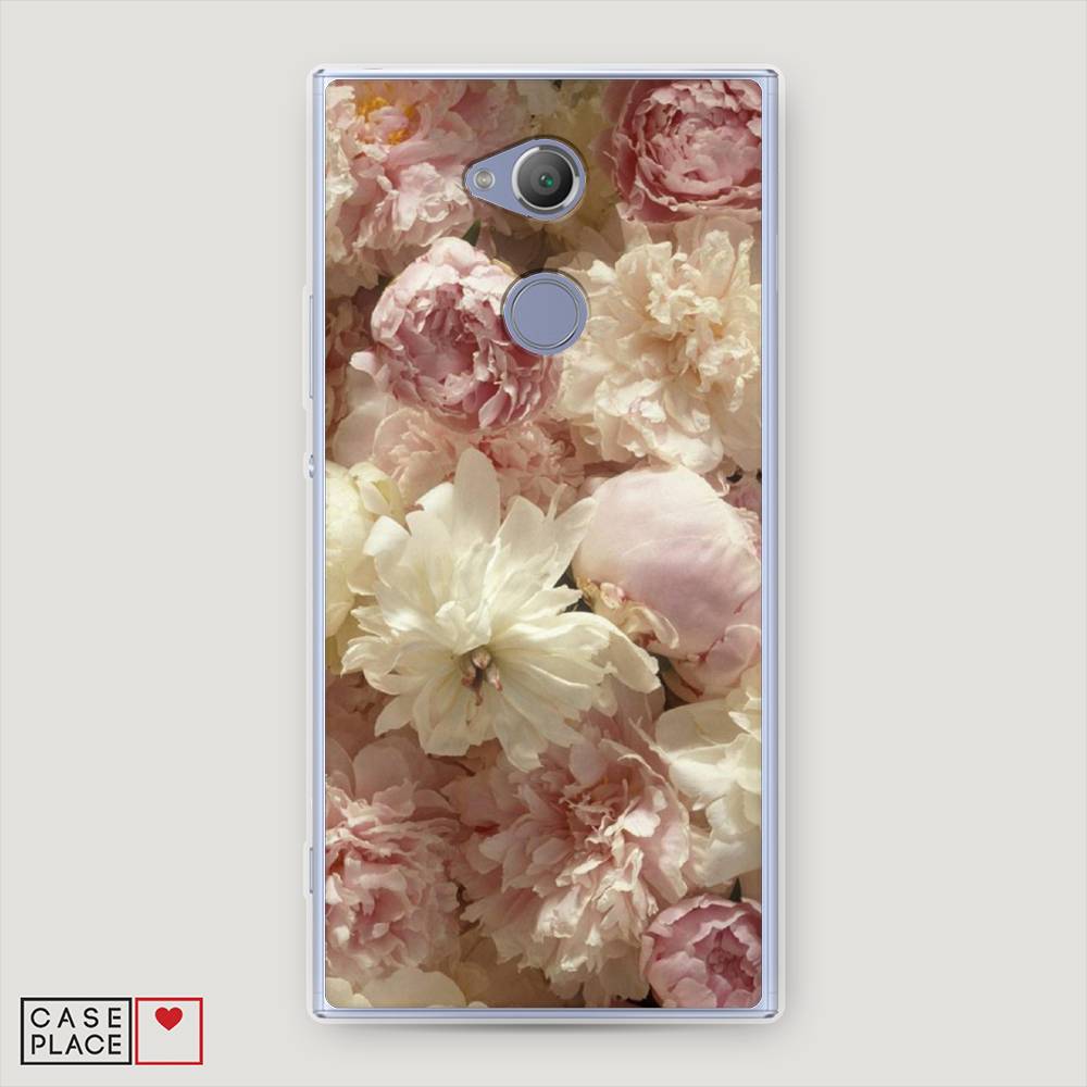 

Чехол Awog на Sony Xperia XA2 Ultra "Пионы светлые", Разноцветный, 53250-8