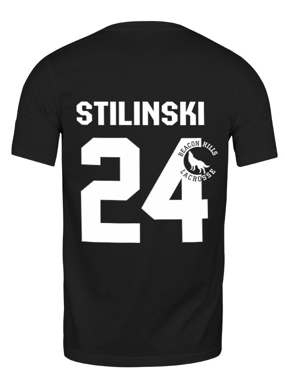 

Футболка мужская Printio Stilinski 24 черная XL, Черный, Stilinski 24