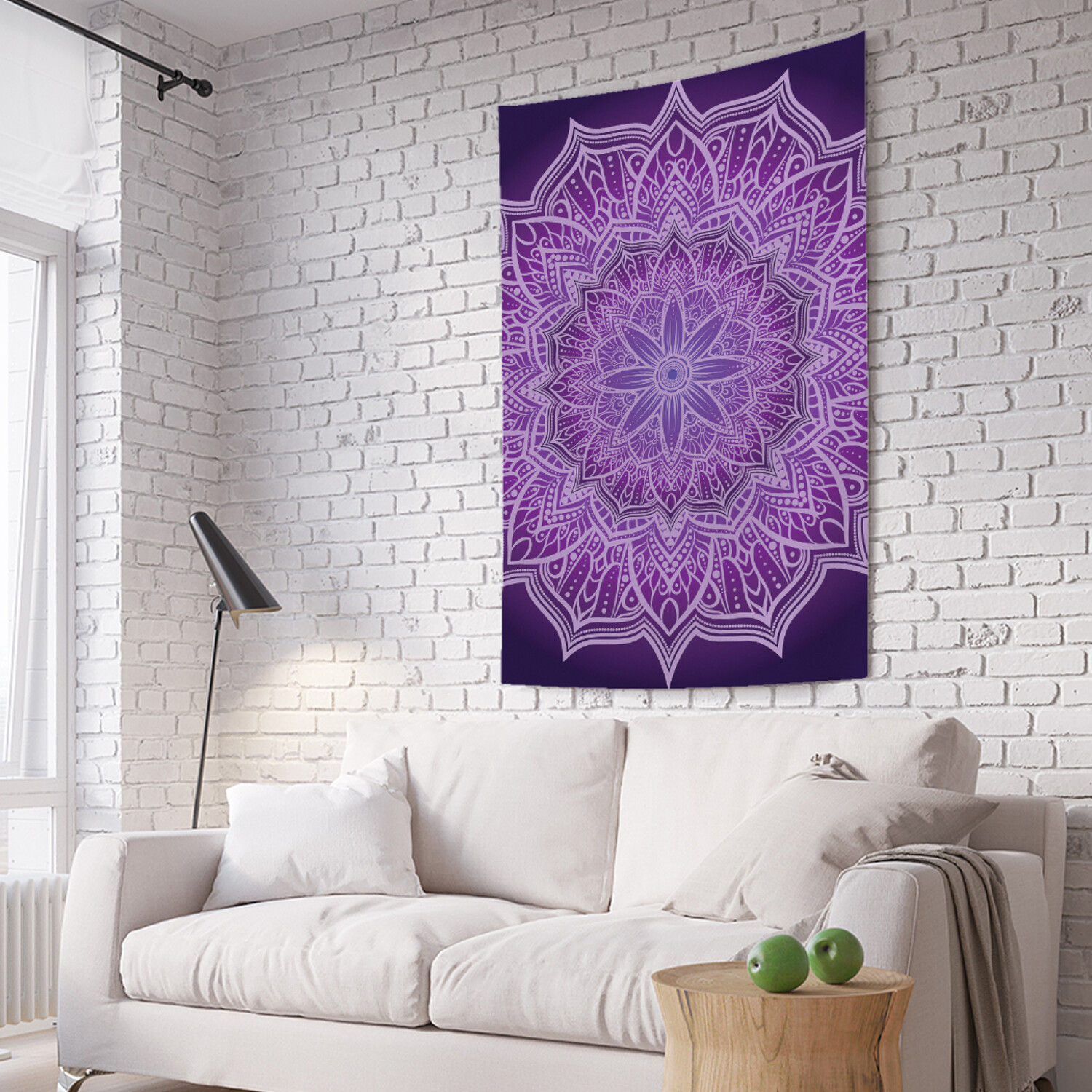 

Вертикальное фотопанно JoyArty Этнический орнамент в лепестковой мандале, 150x200 см, Этнический орнамент в лепестковой мандале