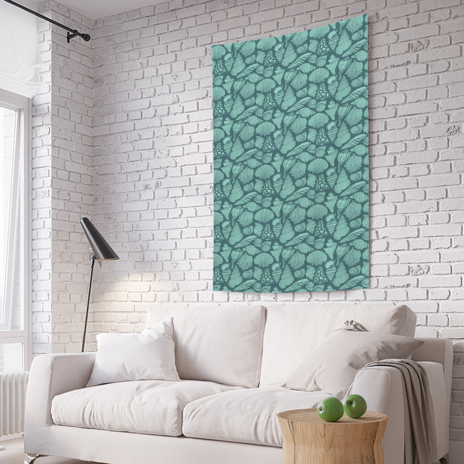 

Вертикальное фотопанно на стену JoyArty Монохромные виды ракушек 150x200 см, Монохромные виды ракушек