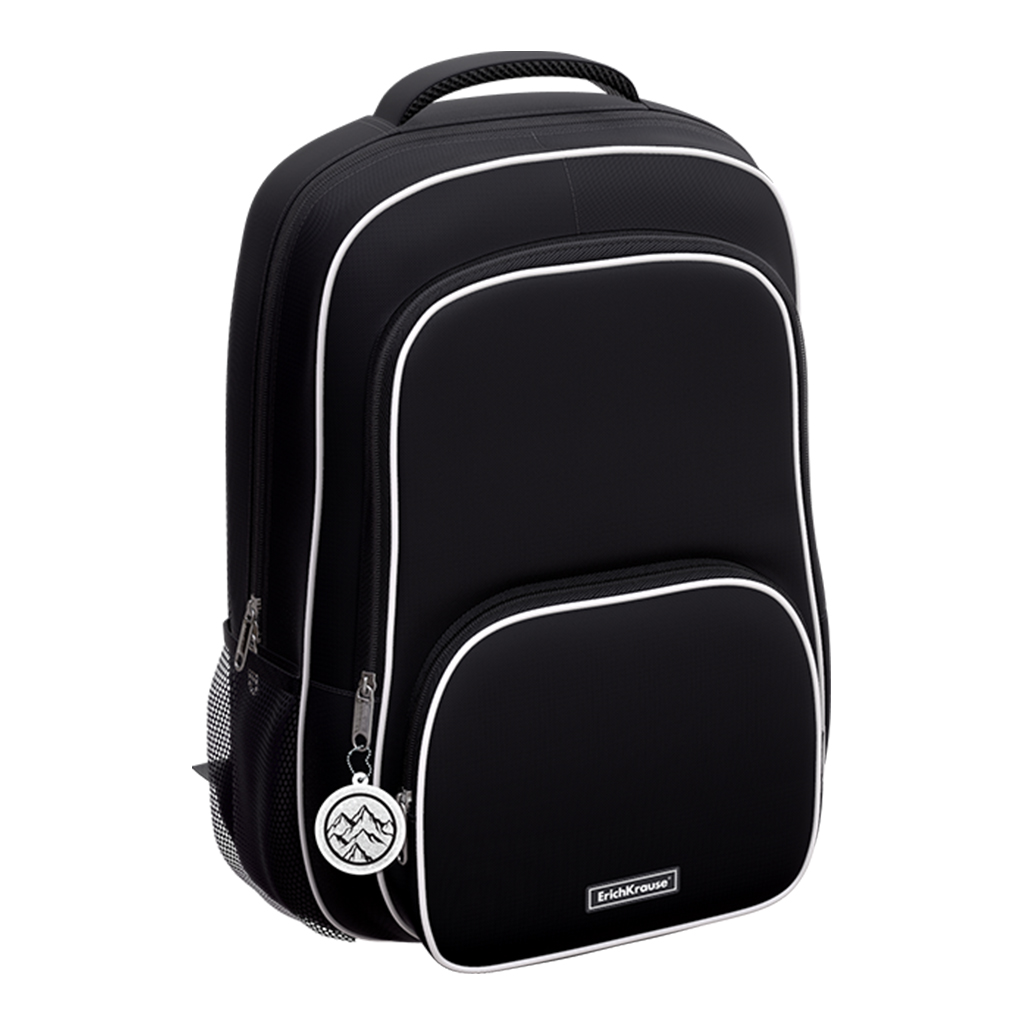 

Ученический рюкзак ErichKrause ErgoLine 20L Black 60118, Черный, ErgoLine
