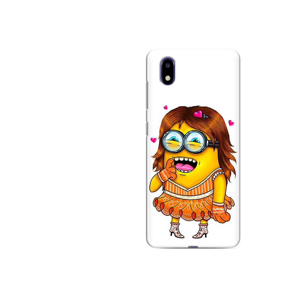 

Чехол MyPads Tocco для ZTE Blade A31 Lite Миньон девочка (PT162823.461.116), Прозрачный, Tocco