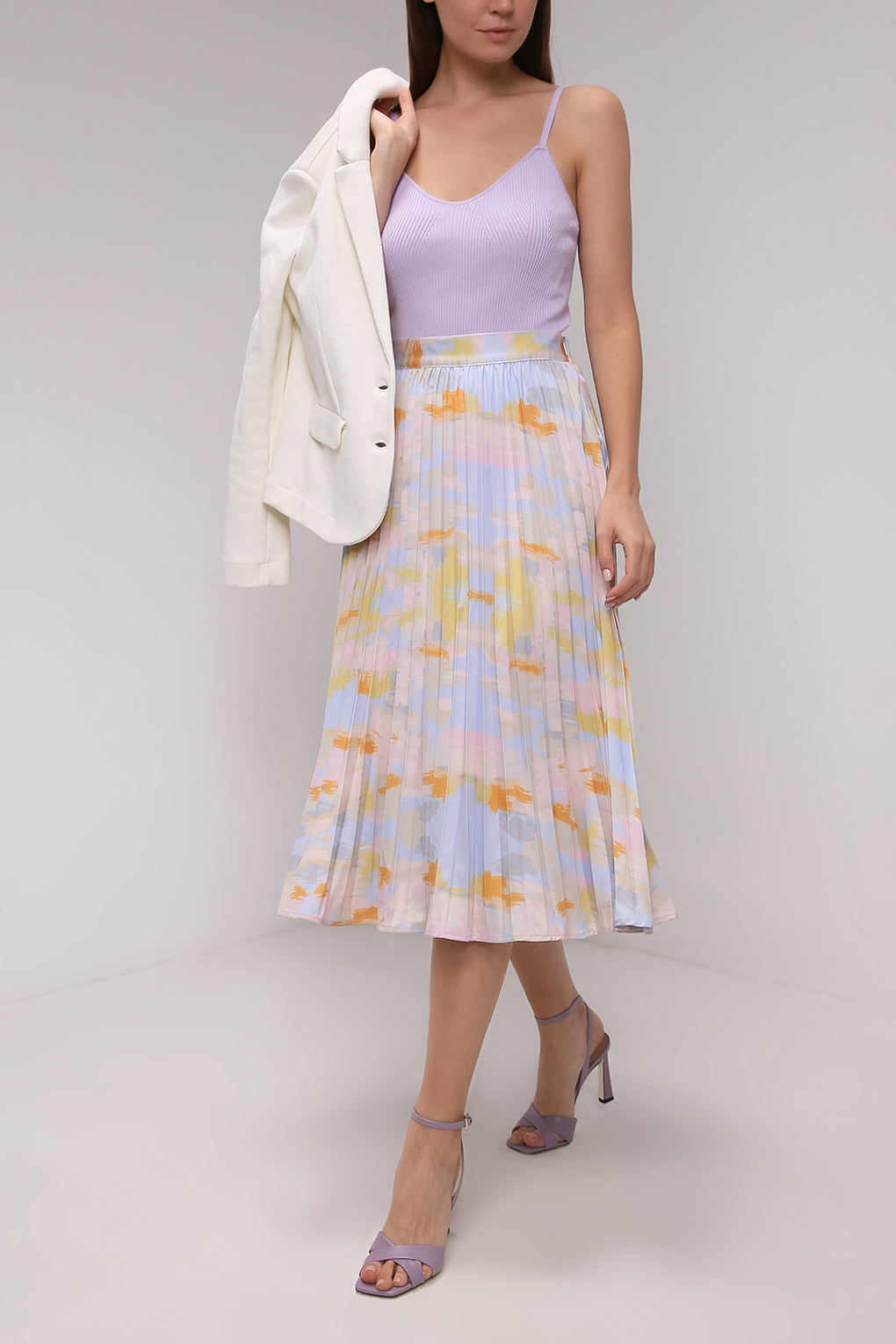 

Боди женское Vero Moda 10246466 фиолетовое L, 10246466