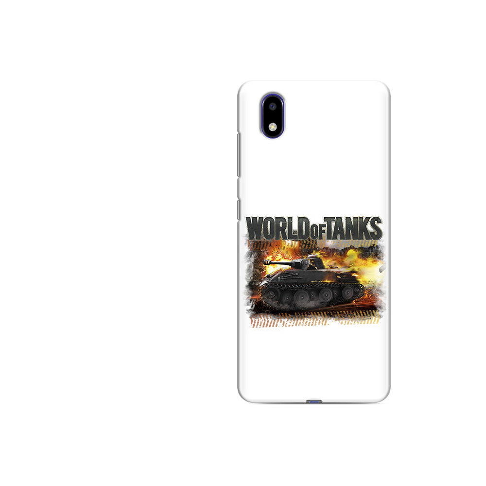 

Чехол MyPads Tocco для ZTE Blade A31 Lite Мир танков-2 (PT162823.461.118), Прозрачный, Tocco