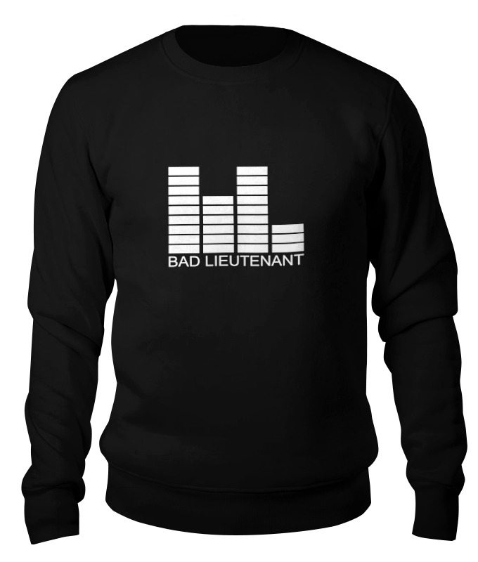 

Свитшот унисекс Printio Bad lieutenant черный M, Bad lieutenant
