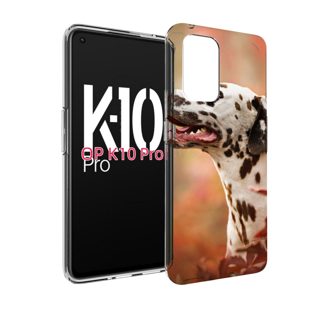 

Чехол MyPads далматин для OPPO K10 Pro, Прозрачный, Tocco