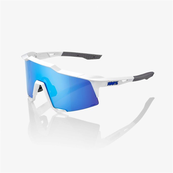 

Очки спортивные 100% Speedcraft Matte White / HIPER Blue Multilayer Mirror Lens, Белый, Speedcraft