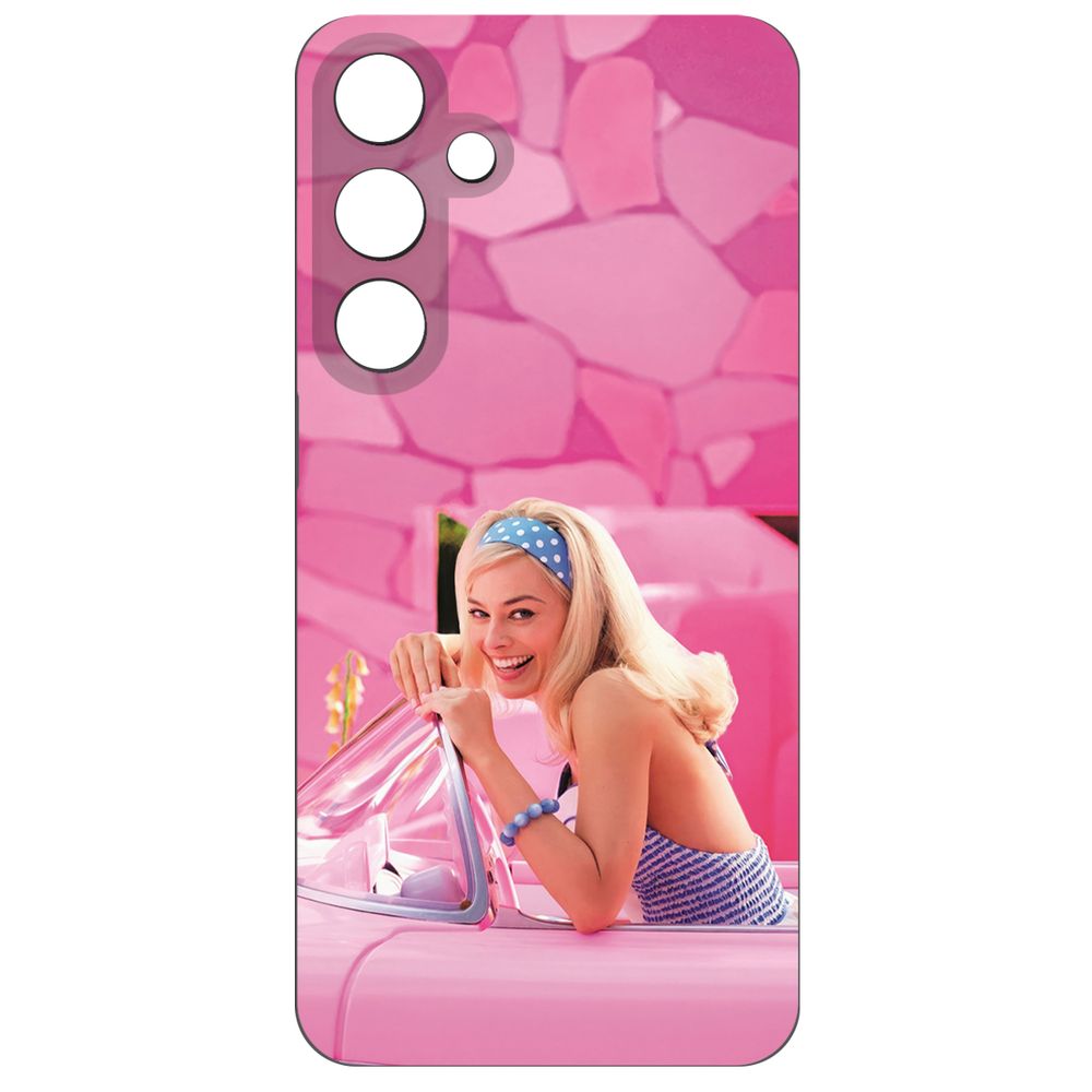 

Чехол-накладка Krutoff Soft Case Барби в розовом для Samsung Galaxy S24+ черный