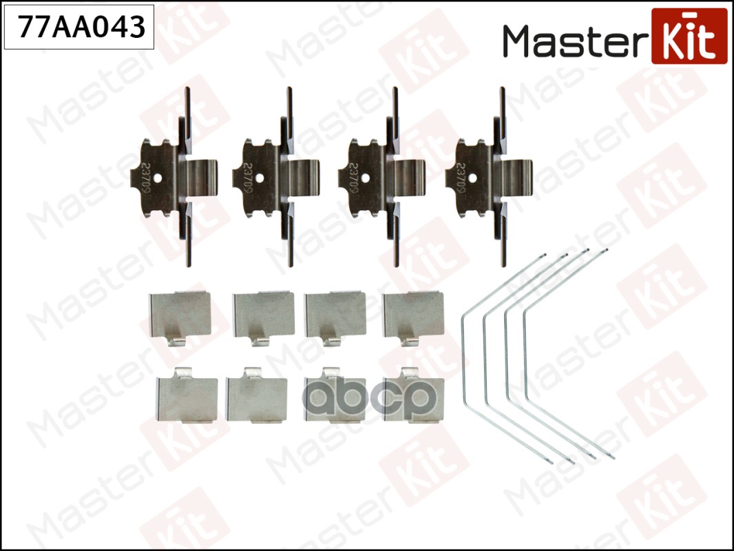 

Комплект Установочный Тормозных Колодок Masterkit 77aa043 77aa043 MasterKit арт. 77AA043