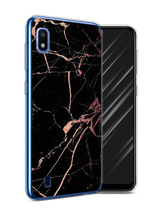 

Чехол Awog на Samsung Galaxy A10 "Мрамор розовое золото", Разноцветный, 27950-3