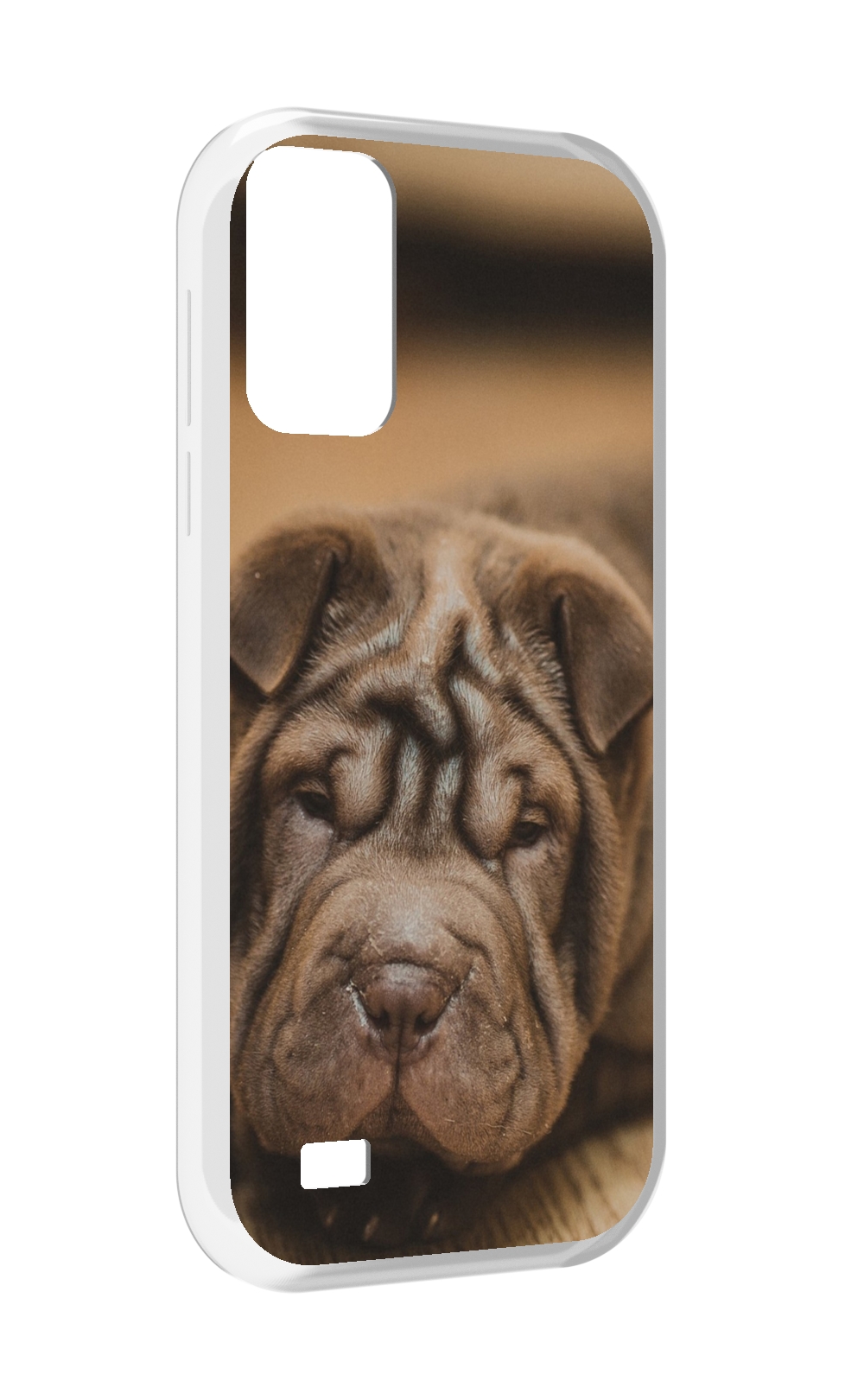 

Чехол MyPads шарпеи для Oukitel C31, Прозрачный, Tocco