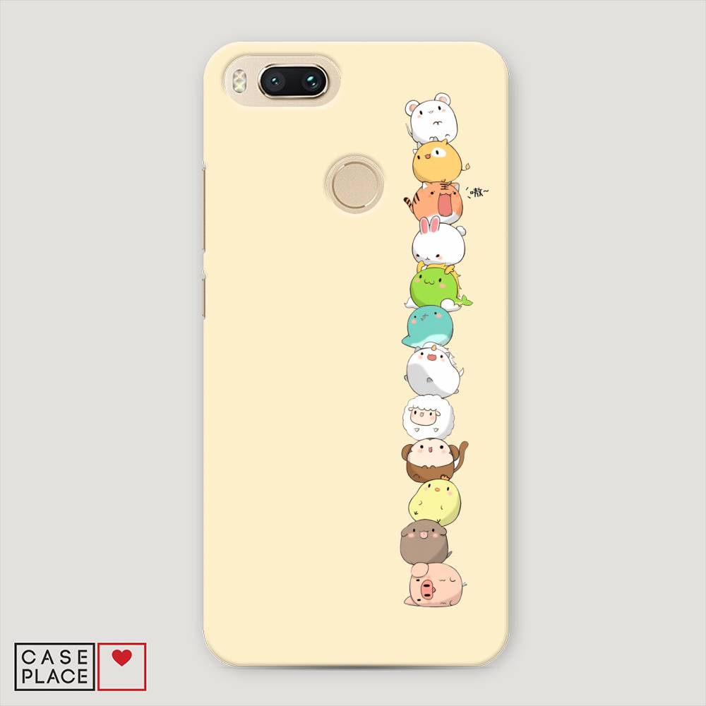 

Пластиковый чехол "Питомцы Чиби" на Xiaomi Mi A1