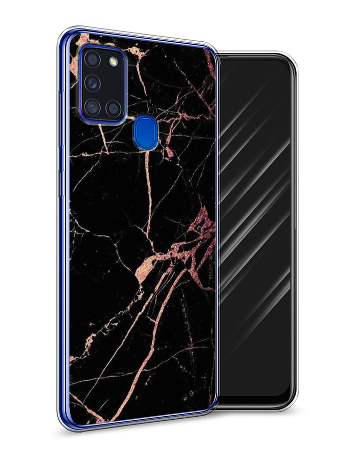 

Чехол Awog на Samsung Galaxy A21s / Самсунг A21s "Мрамор розовое золото", Разноцветный, 2100250-3