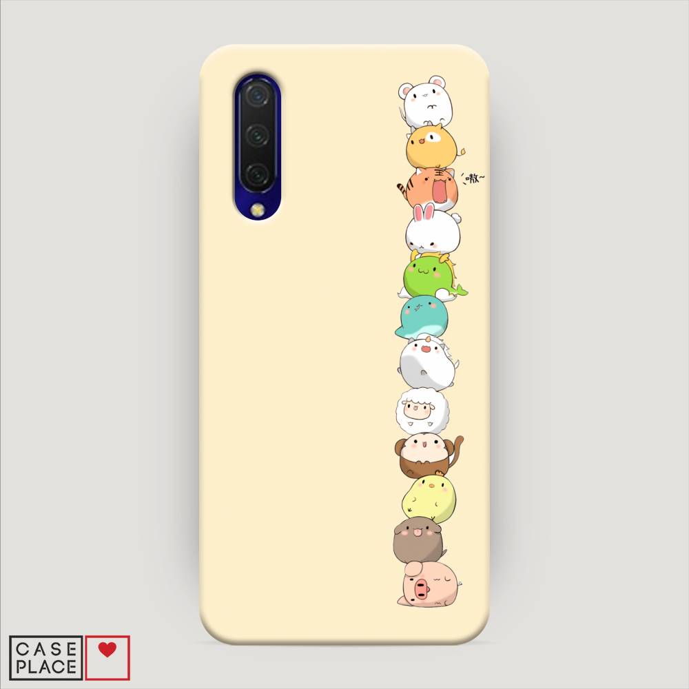 

Пластиковый чехол "Питомцы Чиби" на Xiaomi Mi A3 Lite, 36220-1