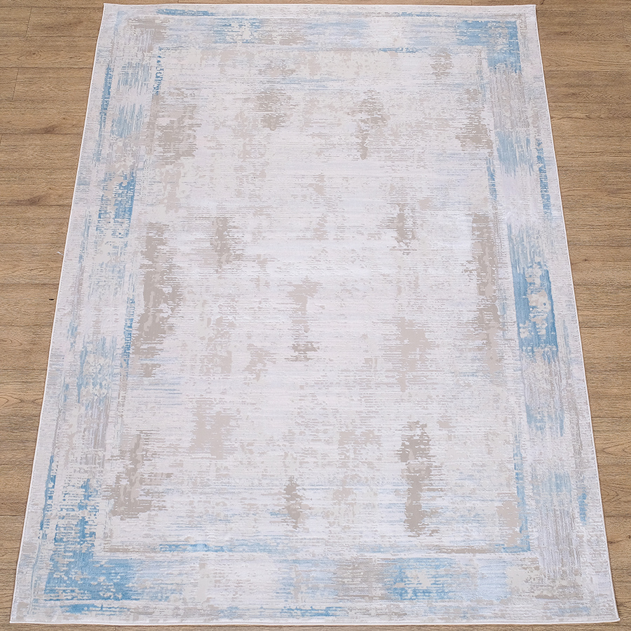 

Ковёр Kitroom Gloria 83x150 прямоугольный голубой A0271A